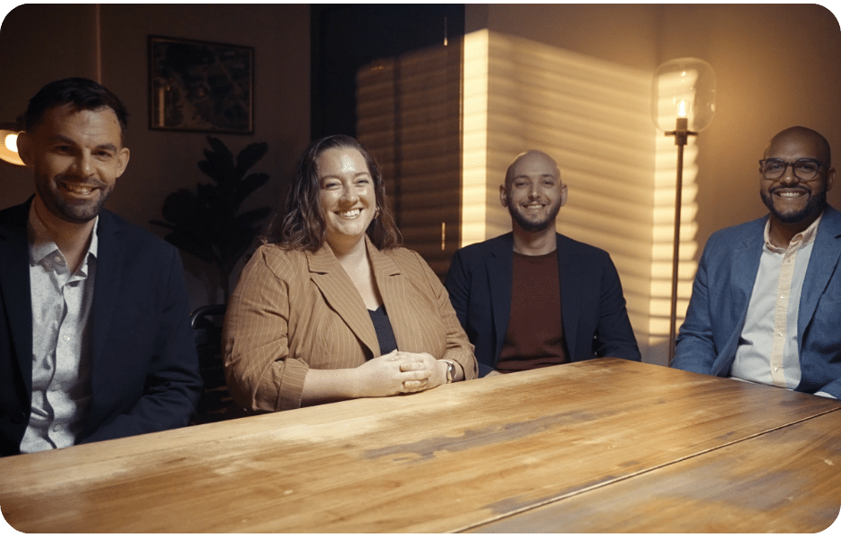 Prepory Leadership Team sitting at a table