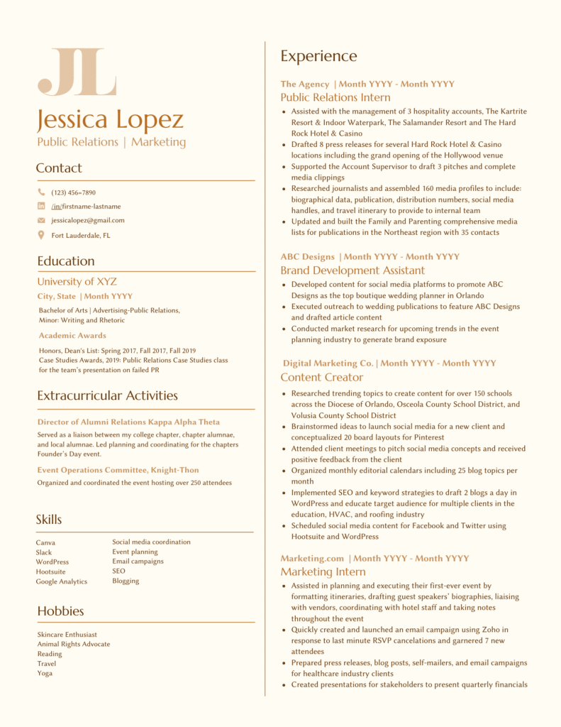 sample design resume