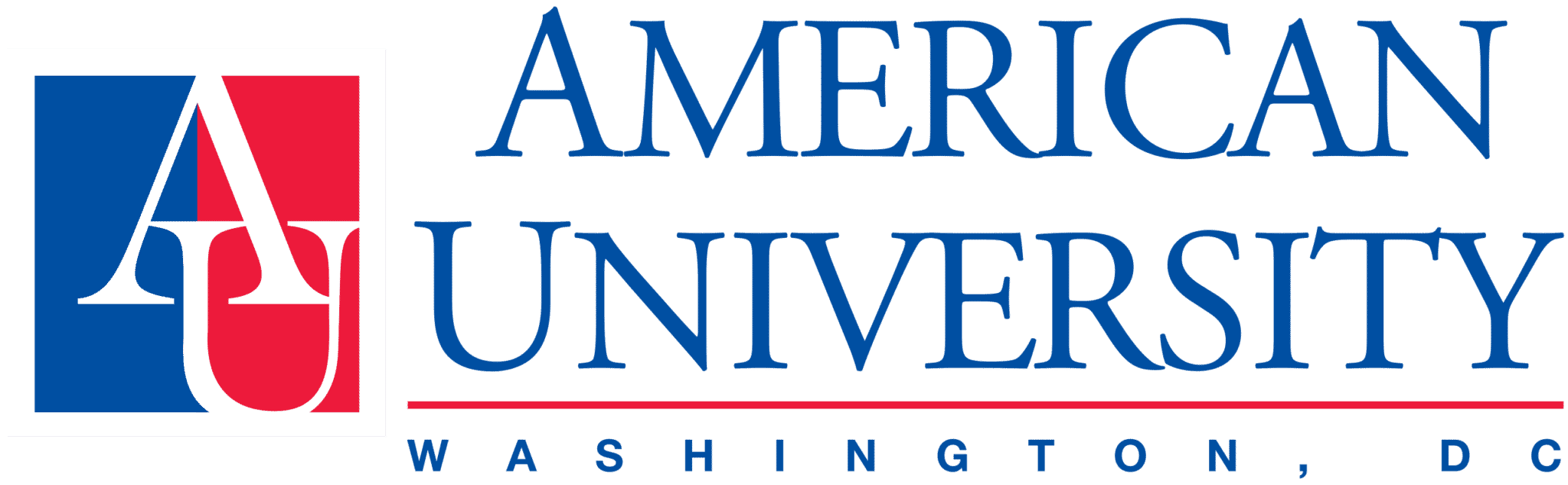 American University Logo with Transparent Background