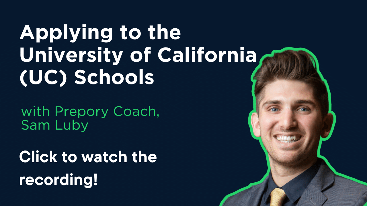 Applying to the University of California (UCs) Schools