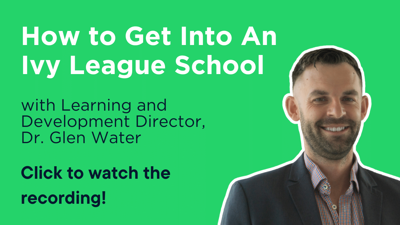 How to Get Into An Ivy League School