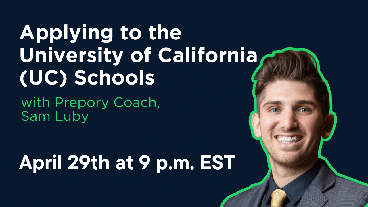 Applying to the University of California (UCs) Schools