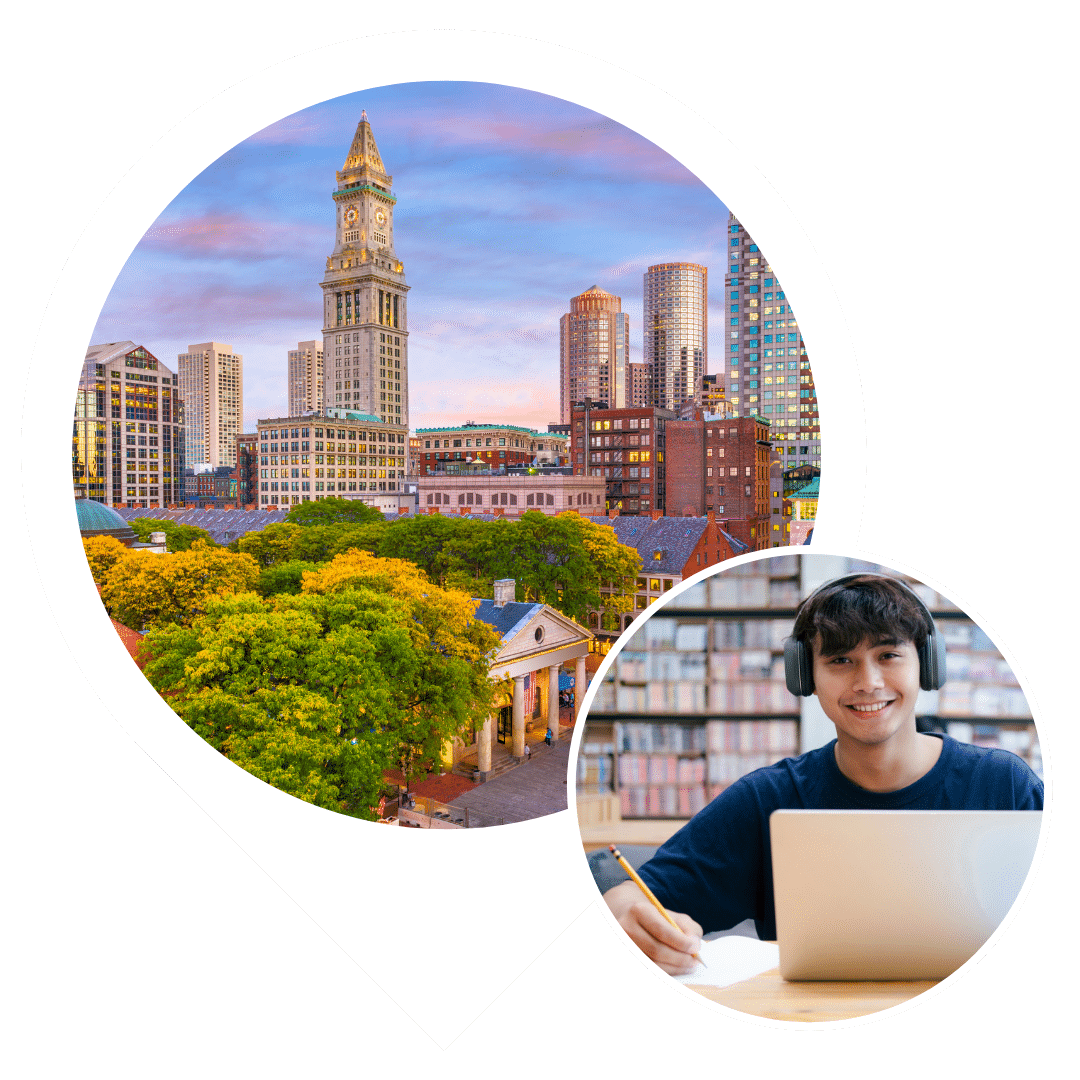 Massachusetts student applying to college