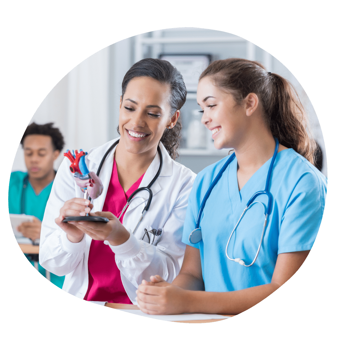 premed student receiving college consulting