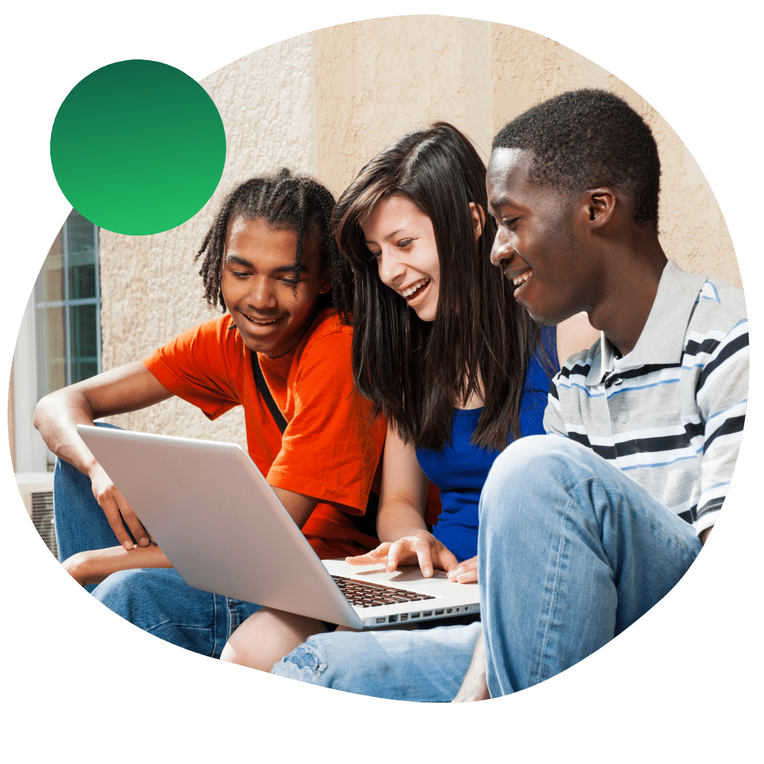 Students working on their personal statement for top computer science programs