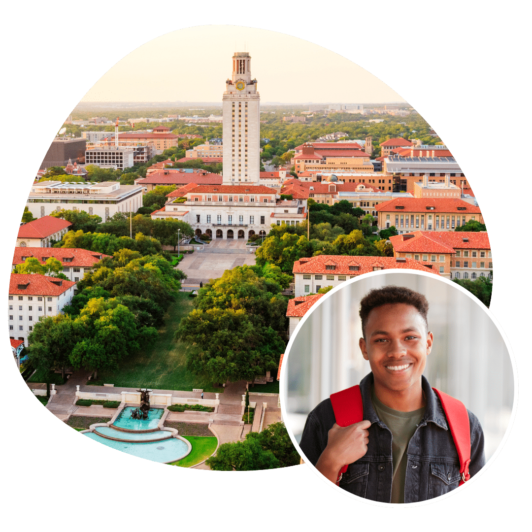 Dallas student receiving personalized college application strategy session
