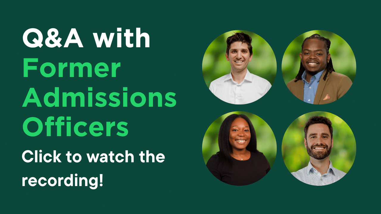 Q&A with Former Admissions Officers