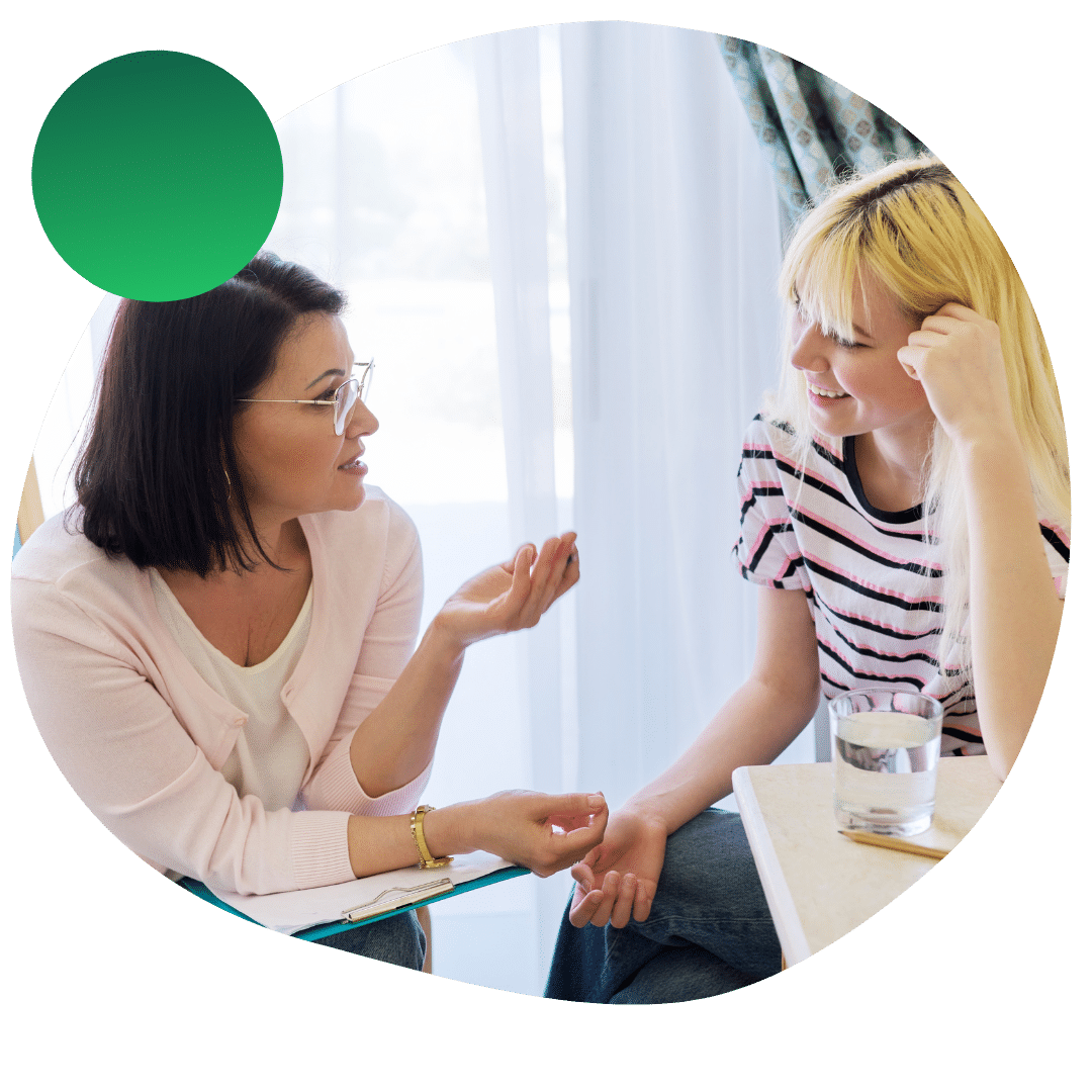 Student receiving personalized guidance on how to get into a top Master’s in Social Work program