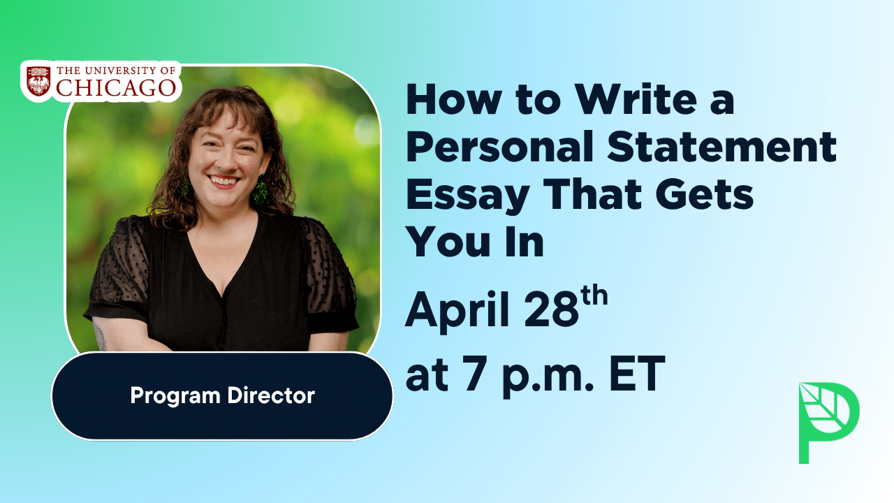 How to Write a Personal Statement Essay That Gets You In