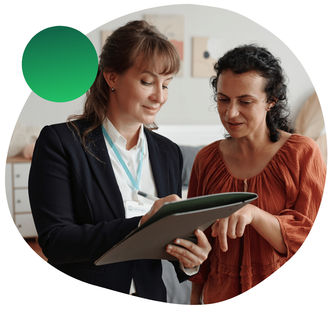 A clinical psychologist working
